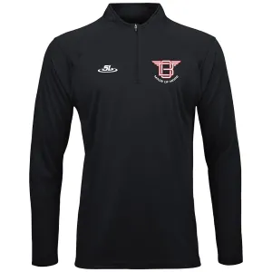 ScrapLife Bo Nickal Debut Essential Performance 1/4 Zip Shirt - Black