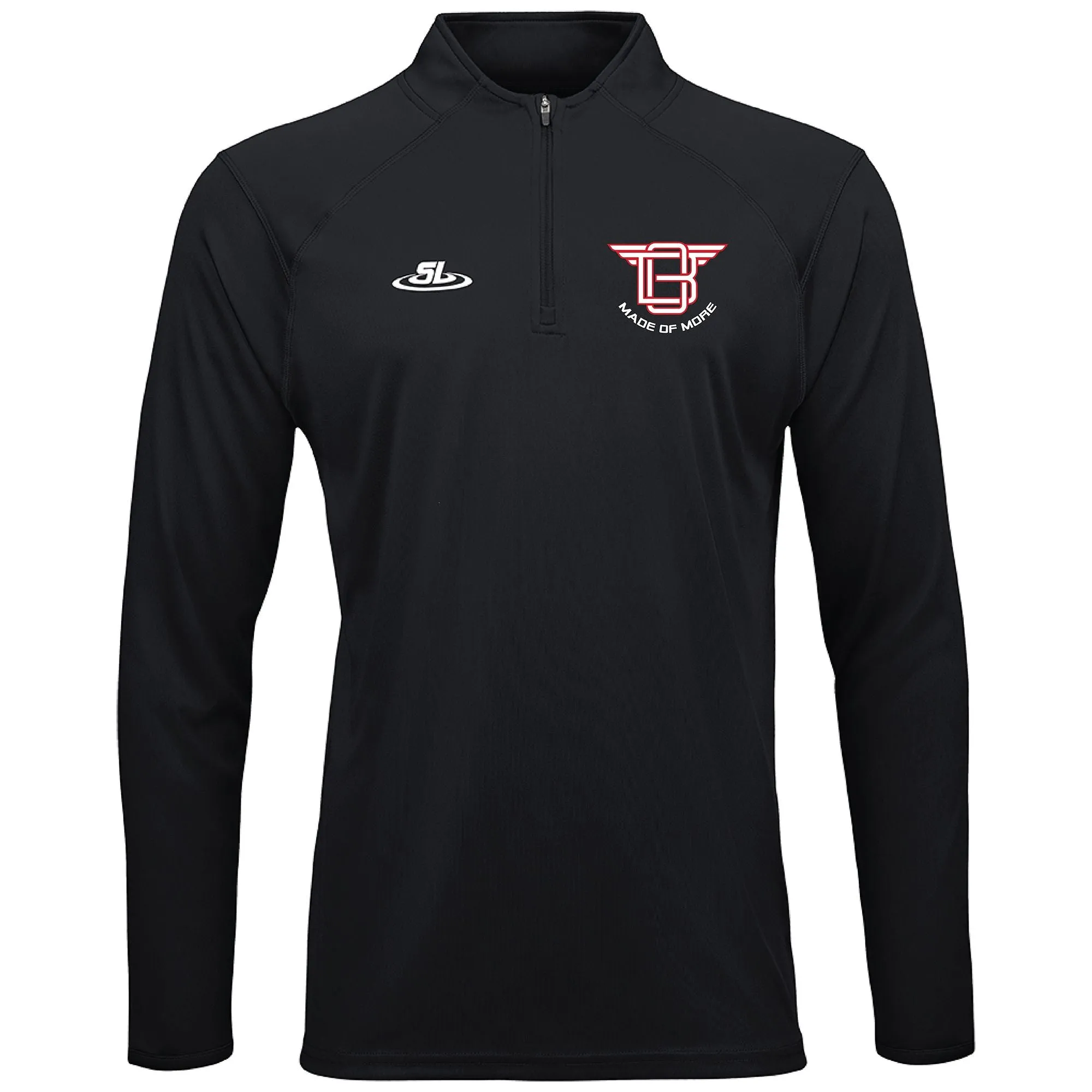 ScrapLife Bo Nickal Debut Essential Performance 1/4 Zip Shirt - Black
