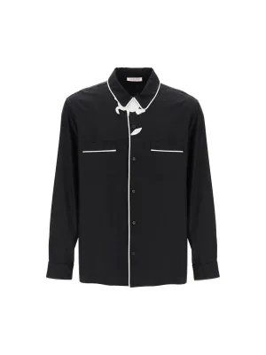 Silk Shirt in Pyjama Style