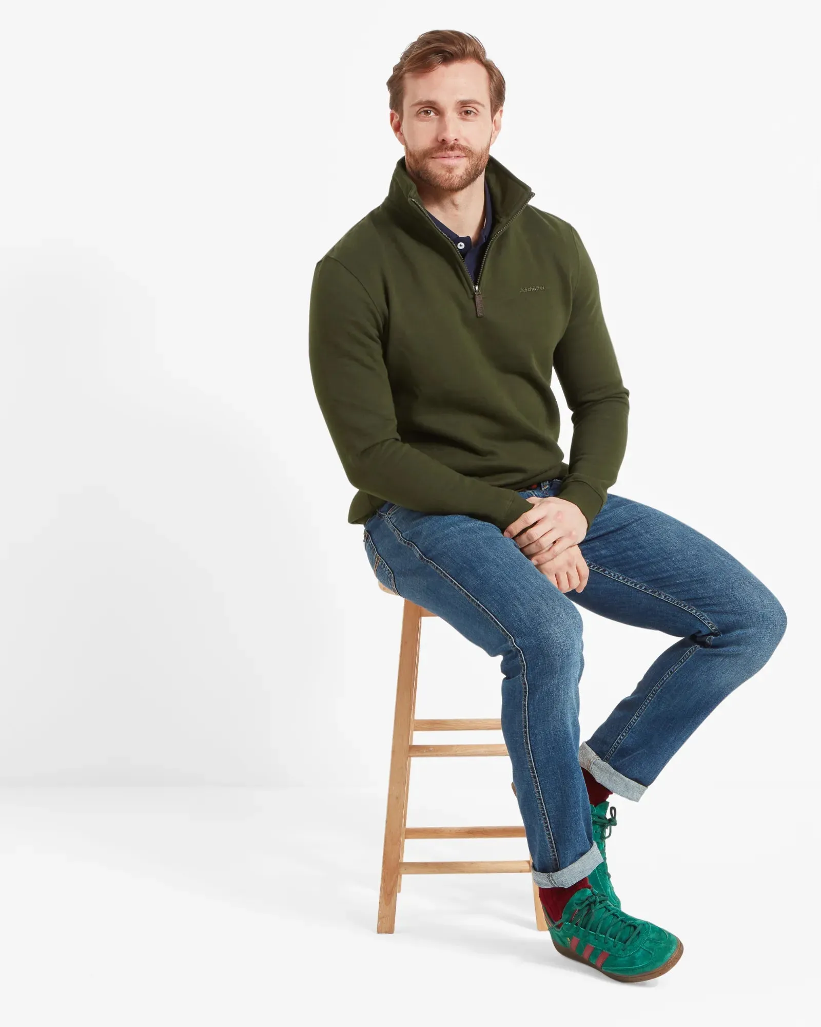 St Merryn Forest Green Sweatshirt