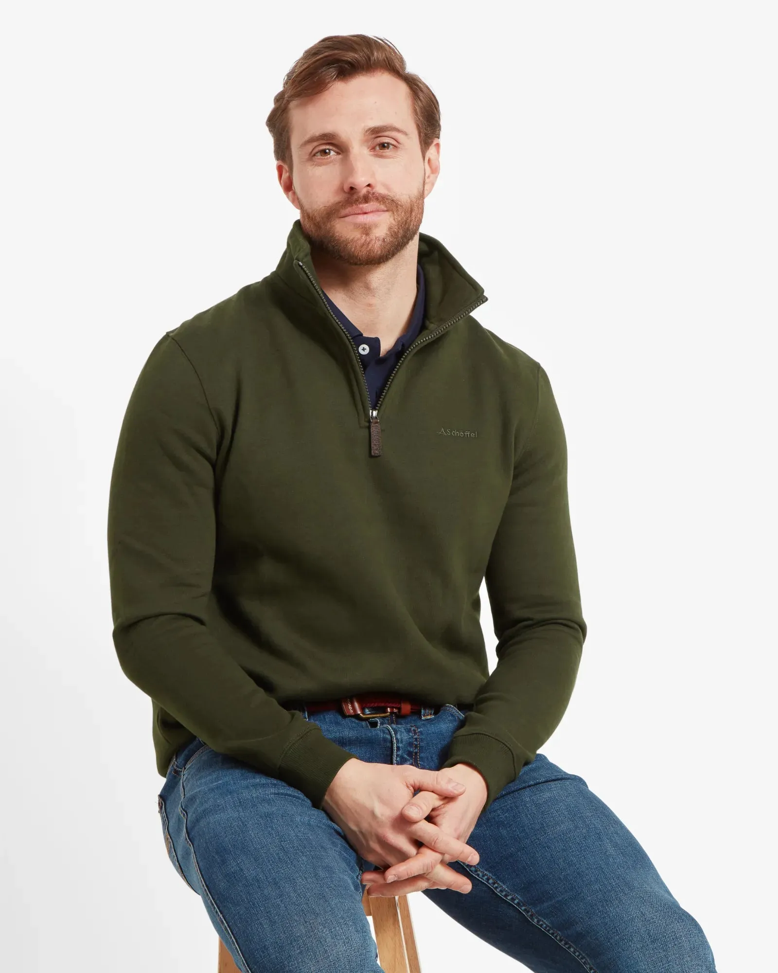 St Merryn Forest Green Sweatshirt