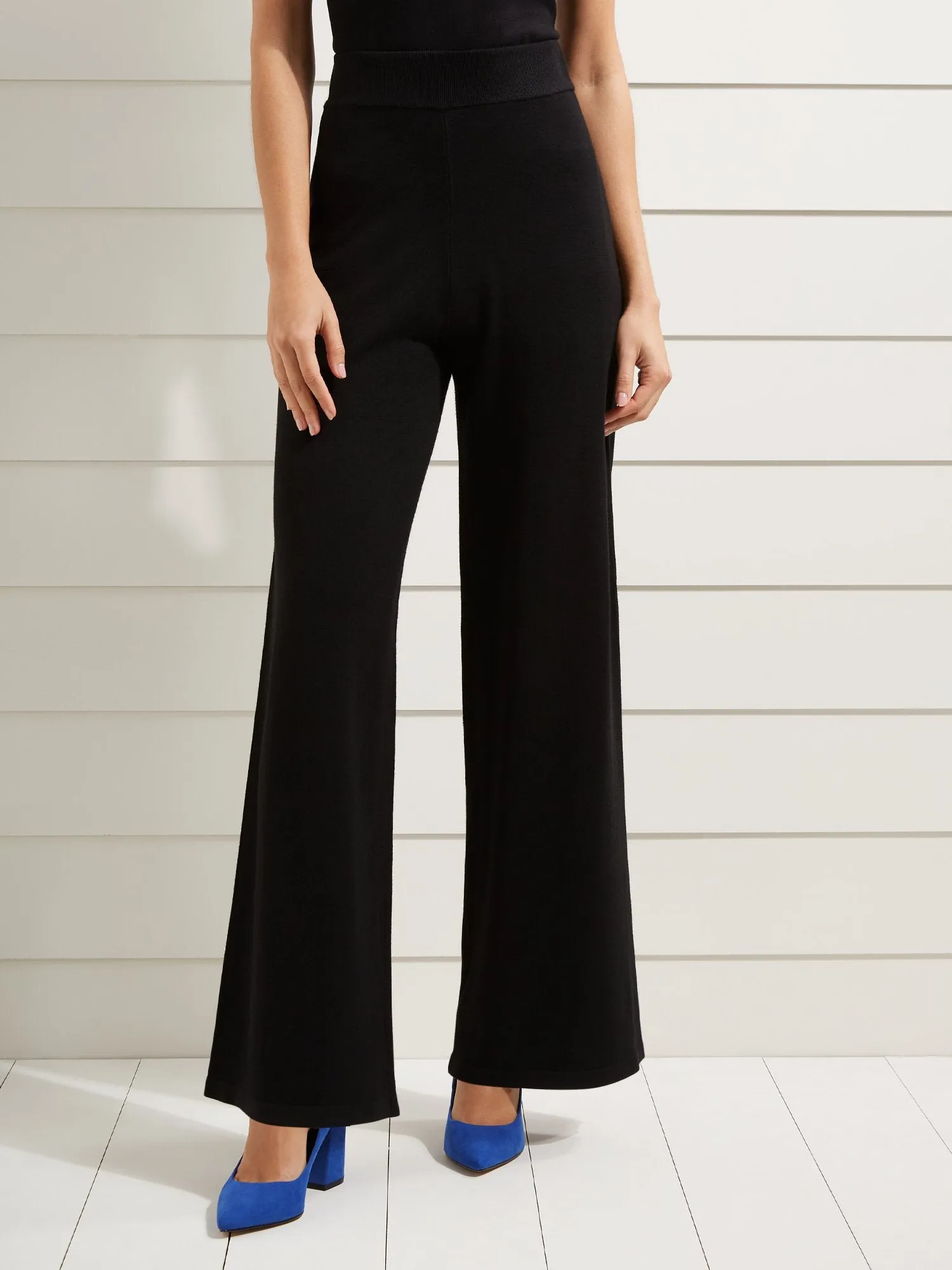 Sweater Wide-Leg Pant