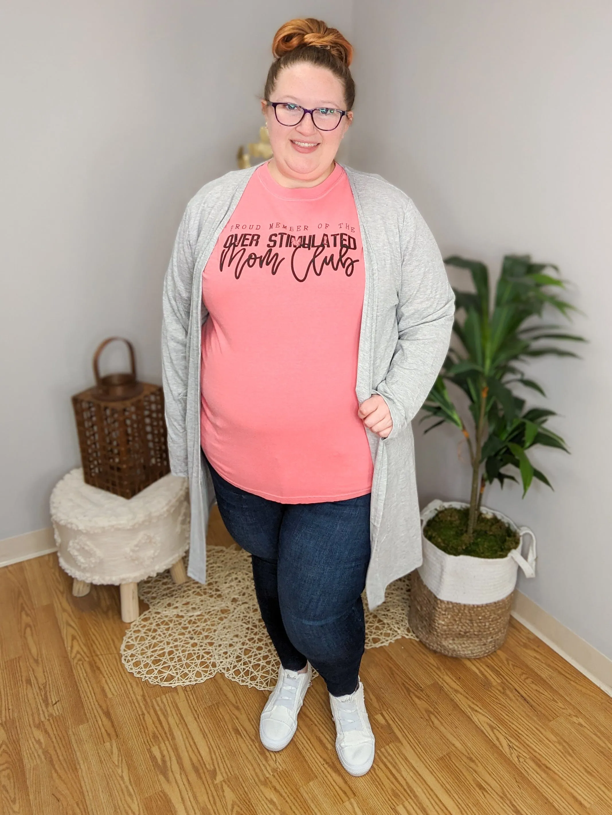 Teagan Triple Stretch Solid Ribbed Cardigan (lots of colors)