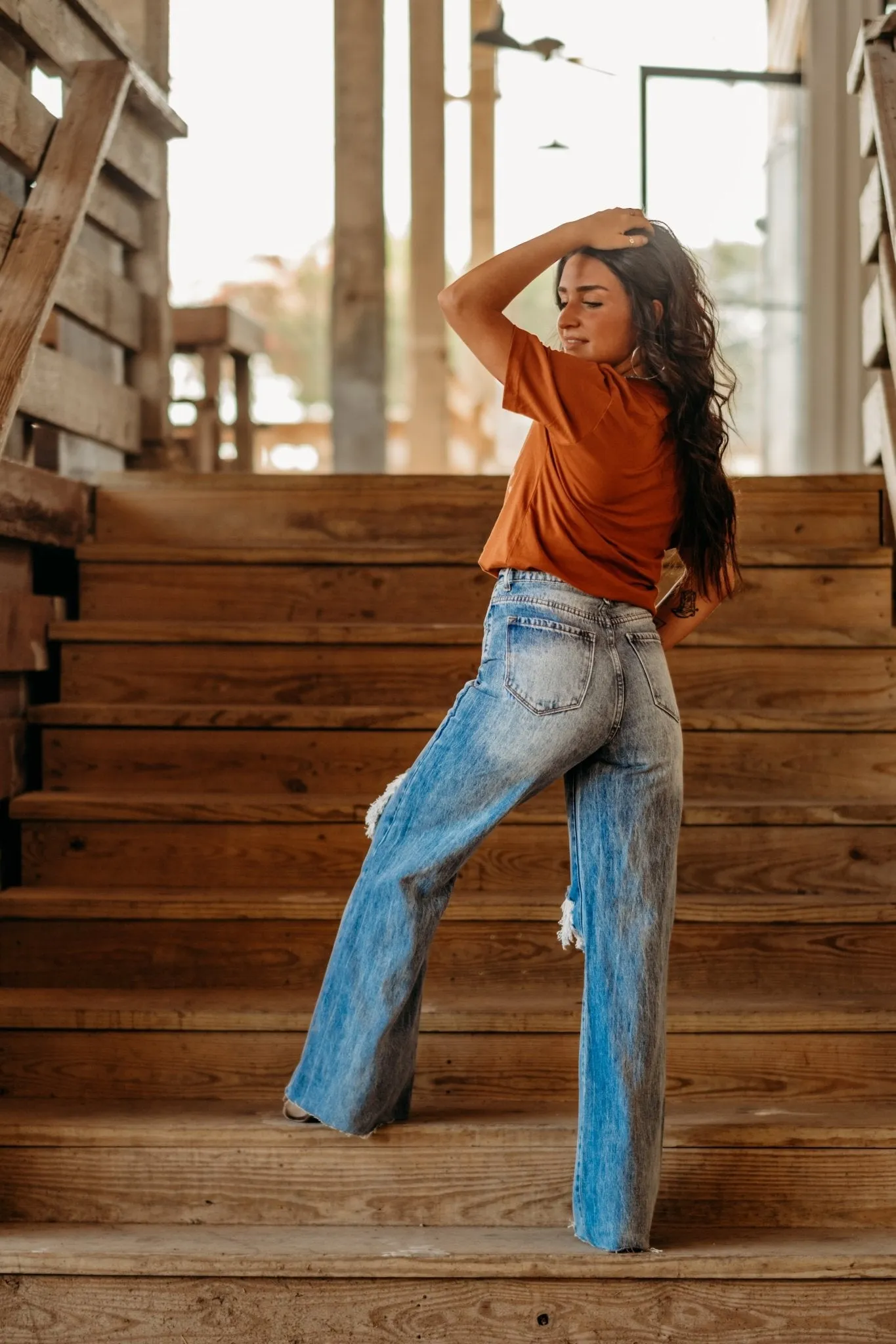 The Round Up Distressed Jean *