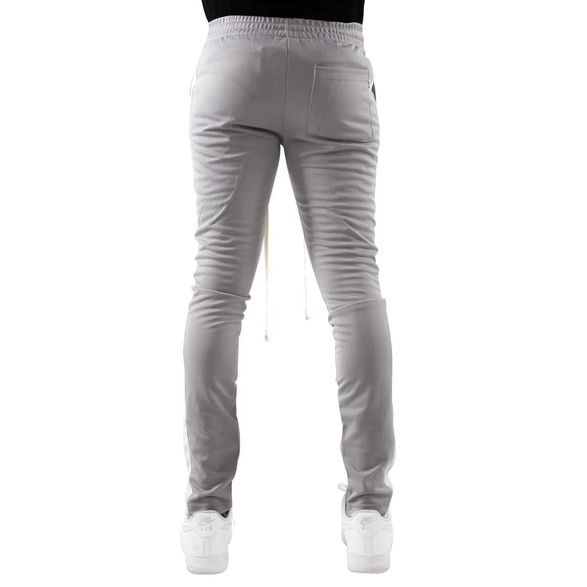Track Pants In Grey/White