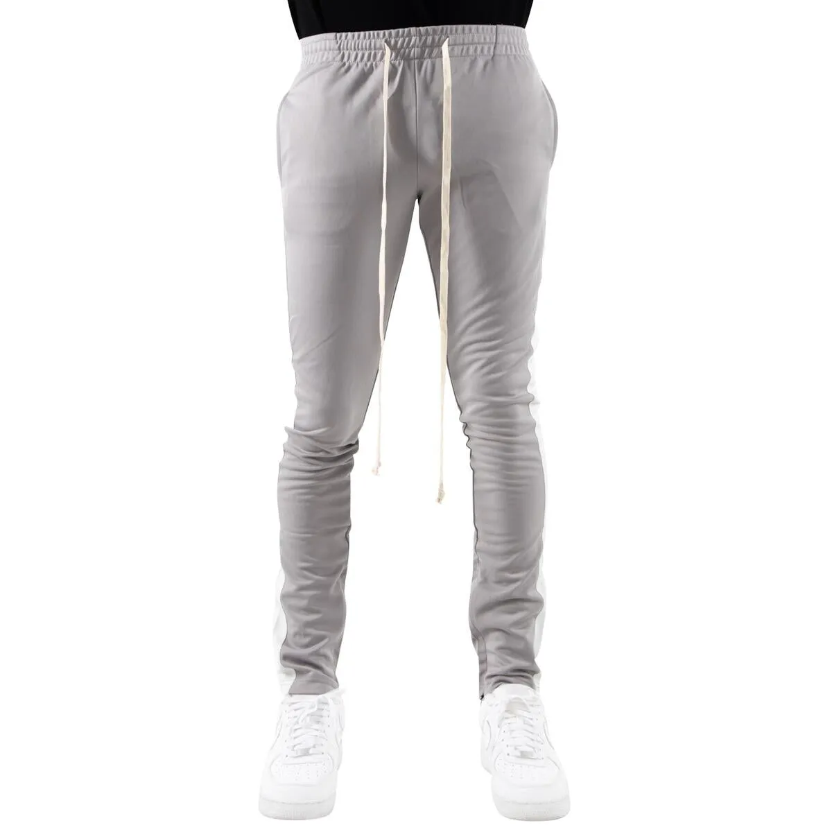 Track Pants In Grey/White