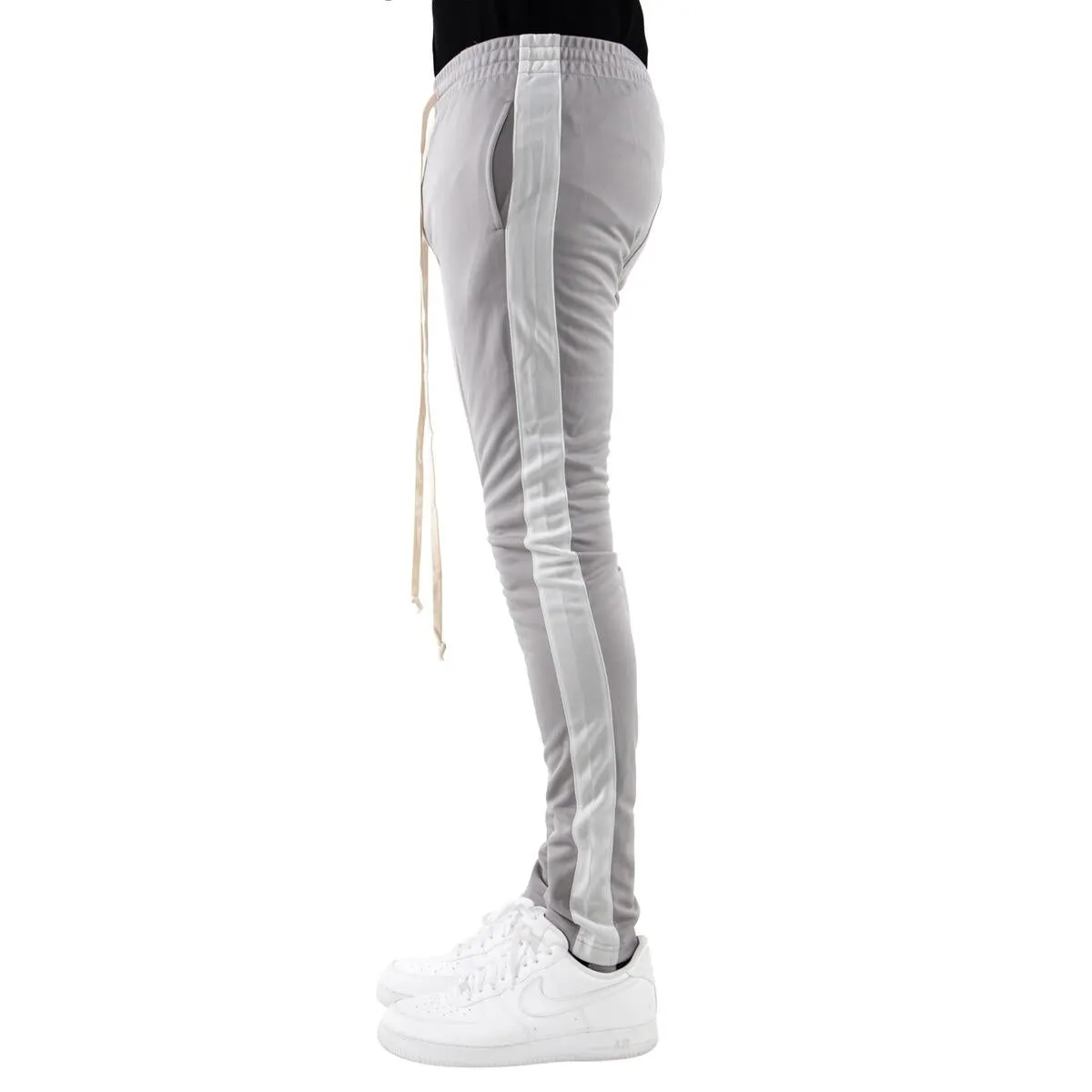 Track Pants In Grey/White