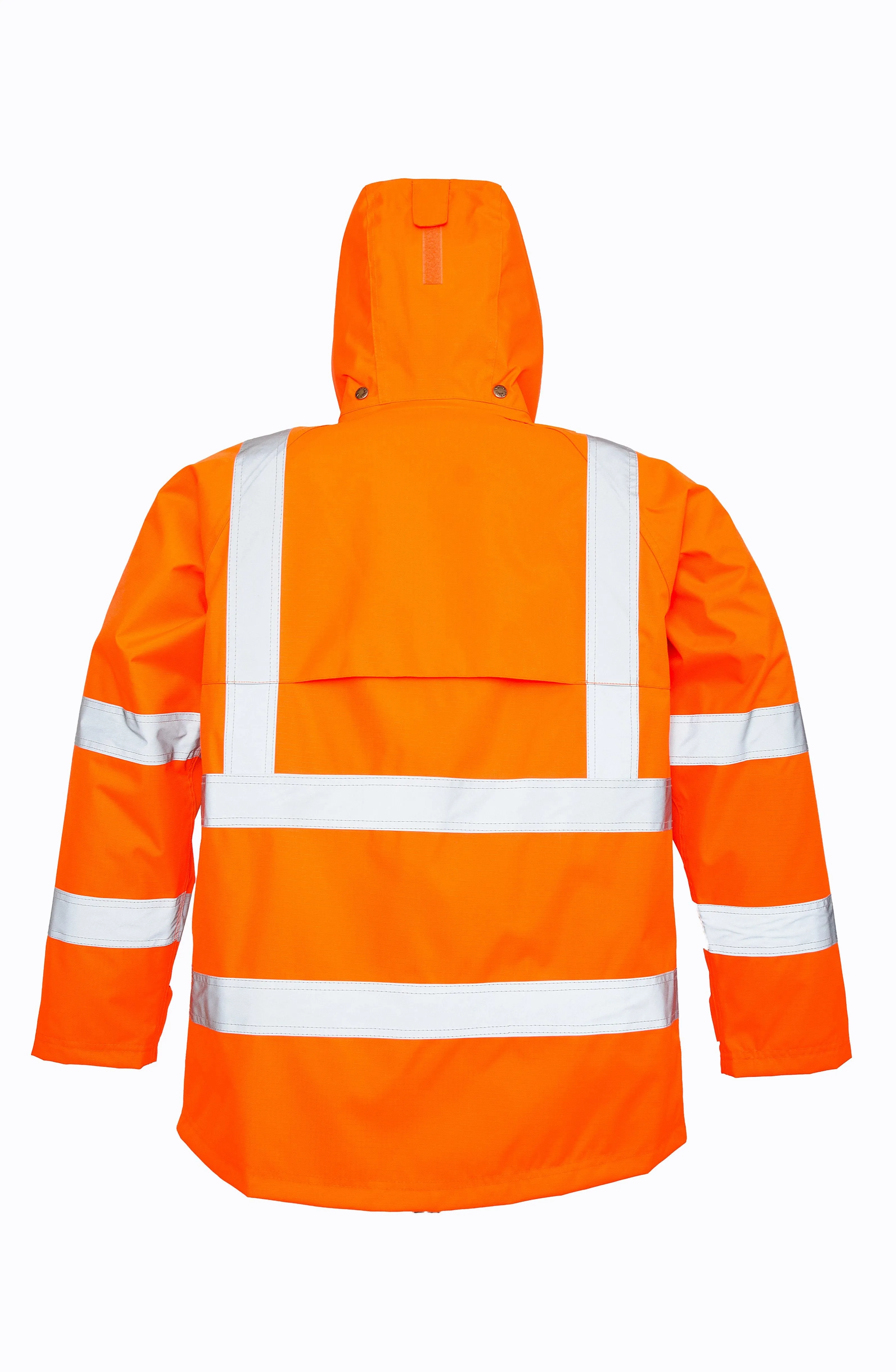 Viking Men's Professional® Journeyman Hi-Vis Class 3 Waterproof Trilobal Hooded Jacket