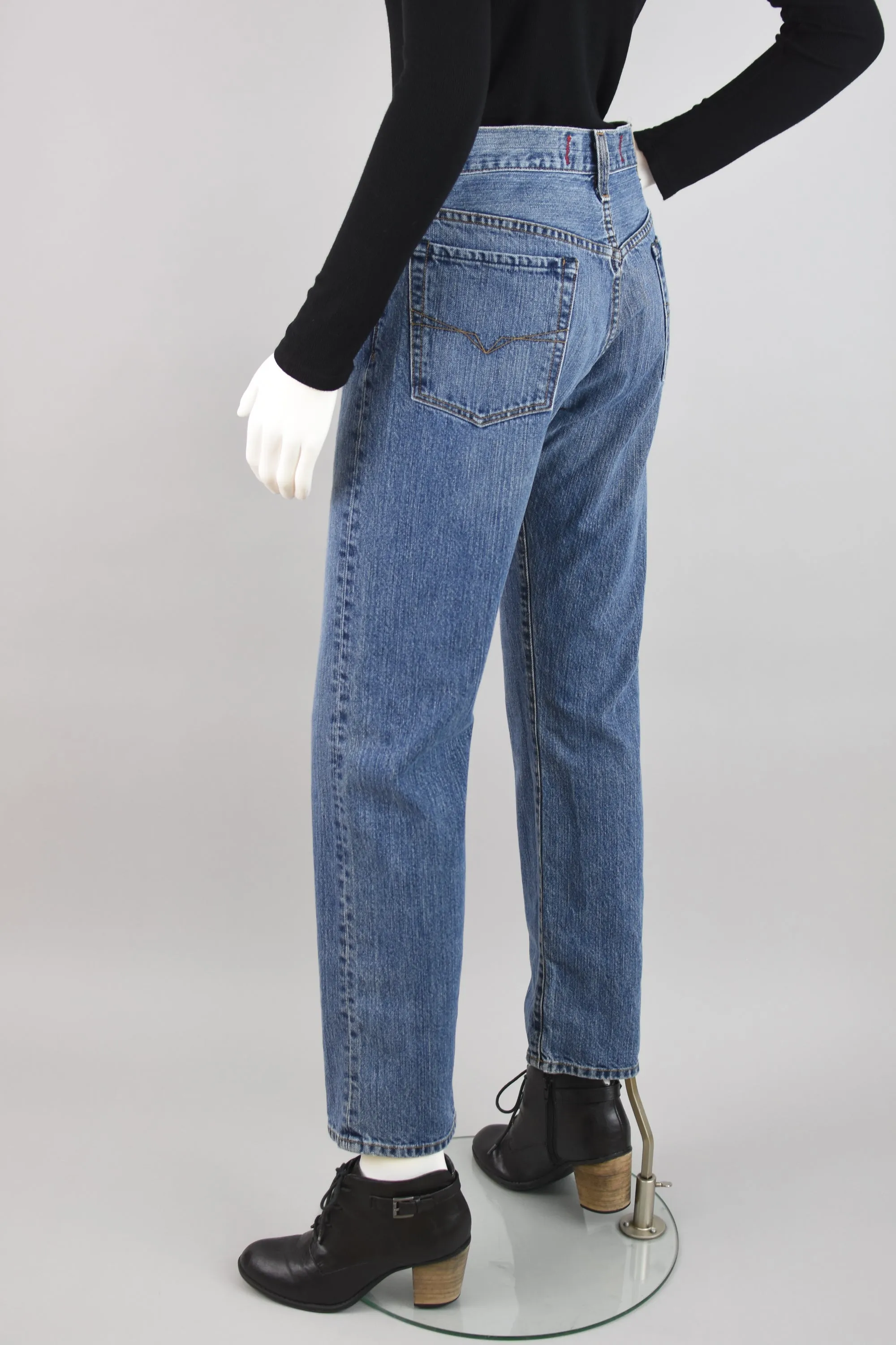 Vintage Guess Jeans USA Made, 90s Straight Leg Denim, Women's 29x30 10M