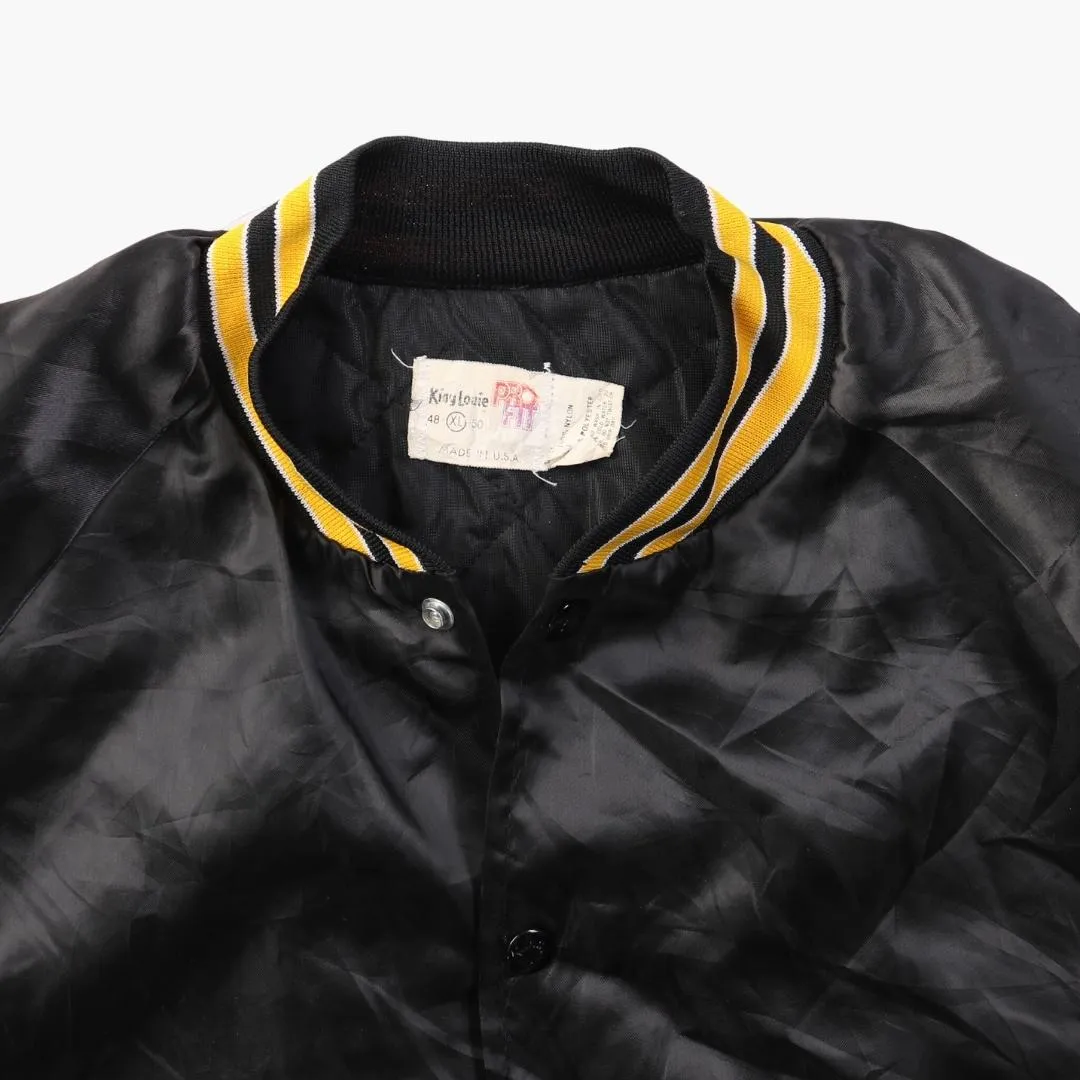 Vintage 'SCC Milford' Satin Bomber Jacket