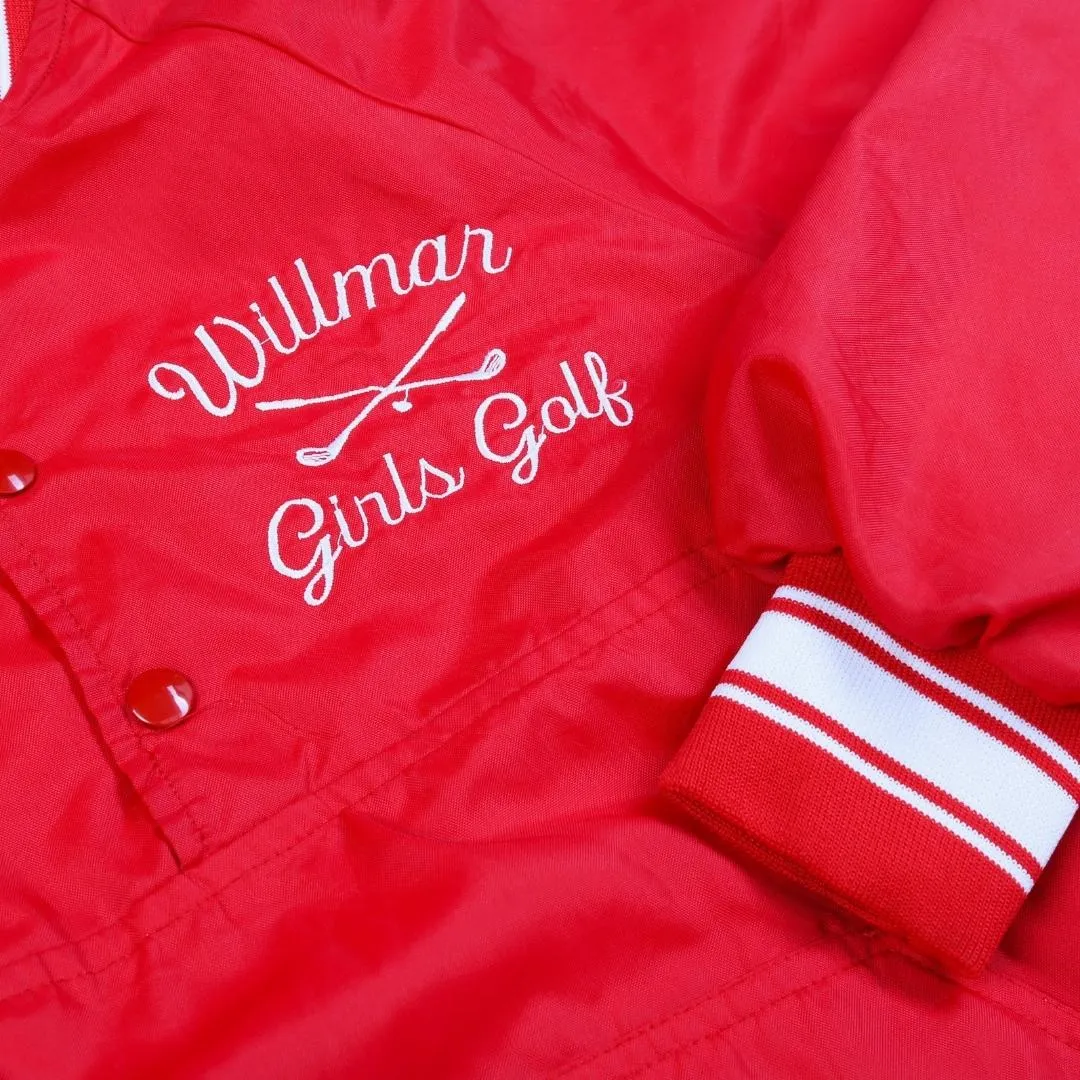 Vintage 'Willman' Satin Bomber Jacket