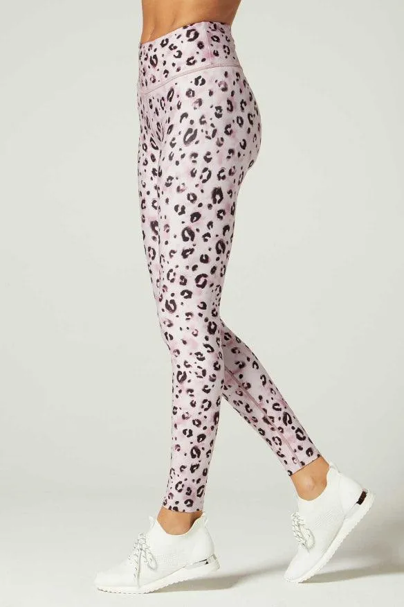 Wear It To Heart Zoe Back Pocket Legging - Cheetah Glow