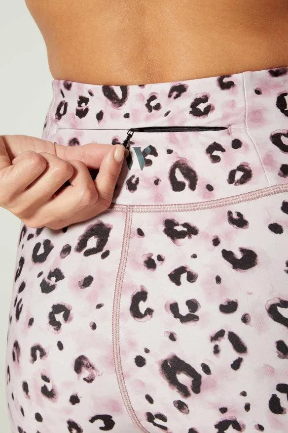Wear It To Heart Zoe Back Pocket Legging - Cheetah Glow