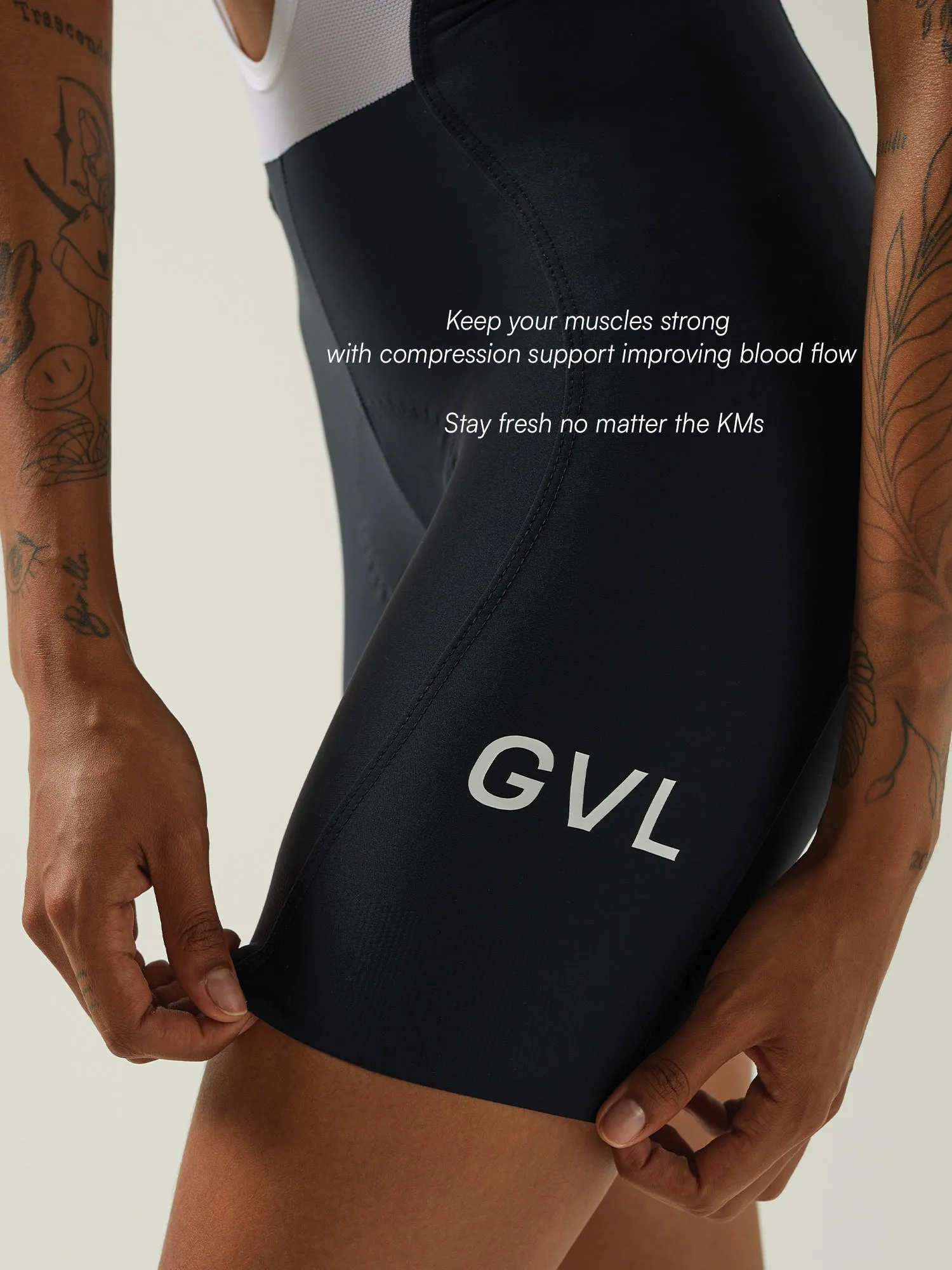 WOMEN’S HD PRO BIB SHORTS BLACK
