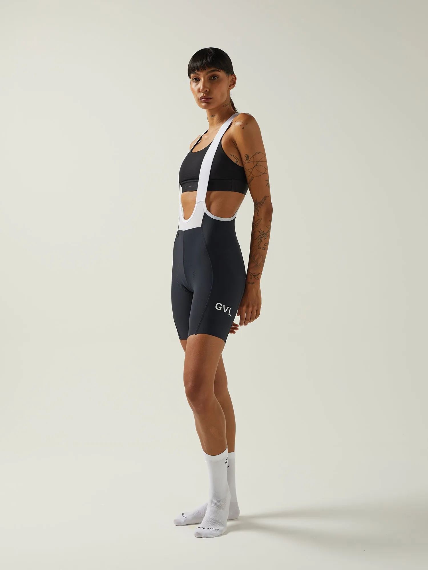 WOMEN’S HD PRO BIB SHORTS BLACK