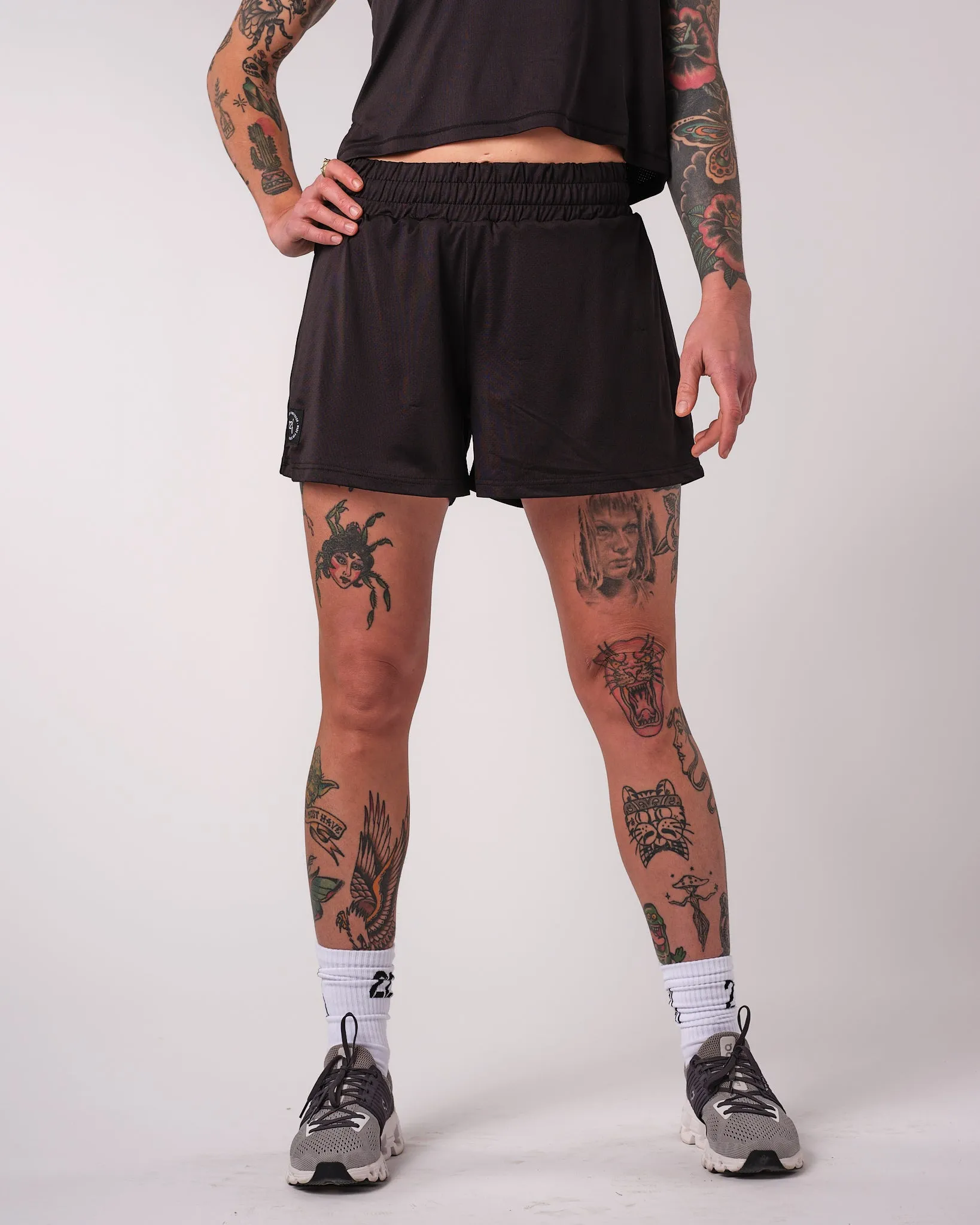 Womens Micro Mesh Short