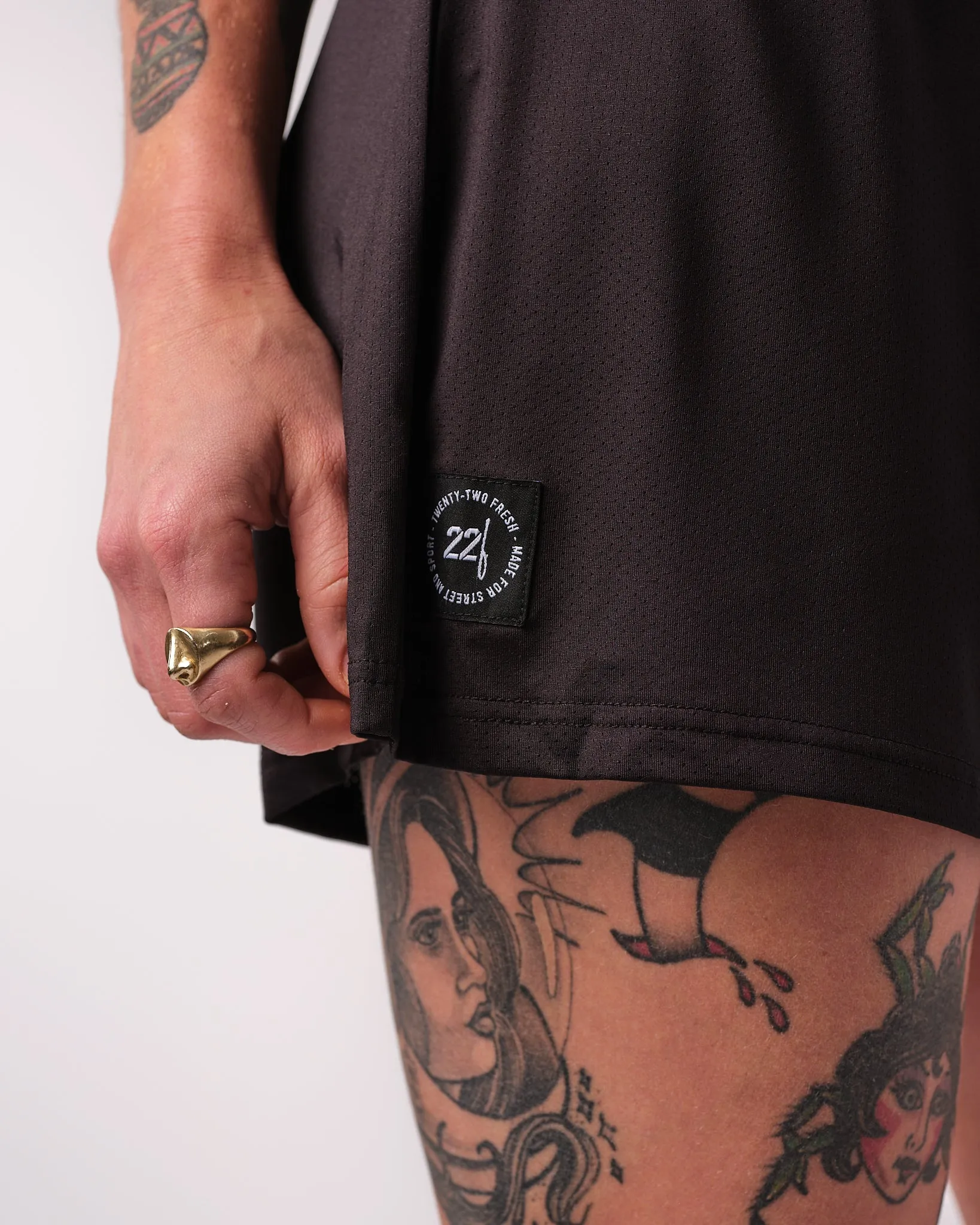Womens Micro Mesh Short