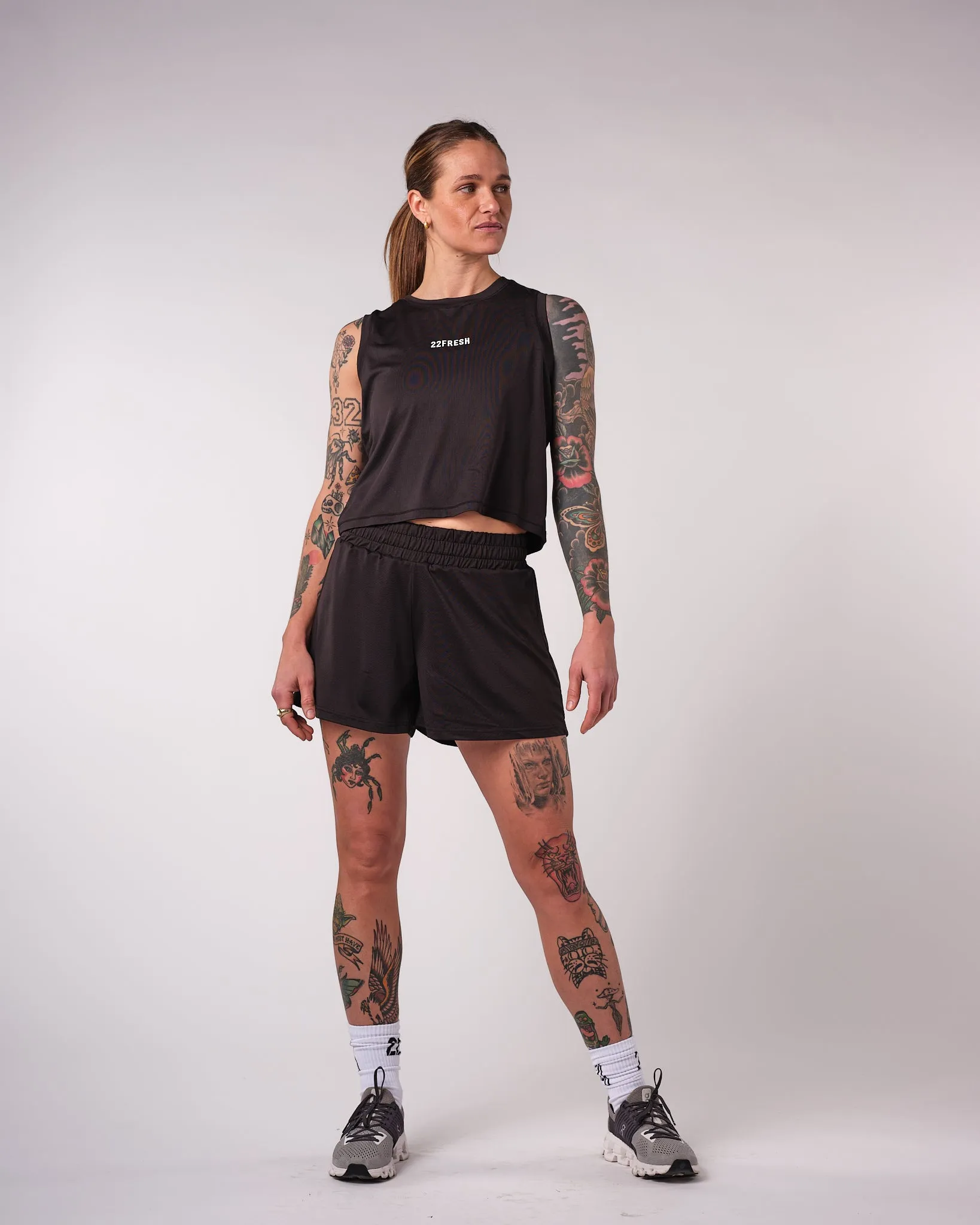 Womens Micro Mesh Short